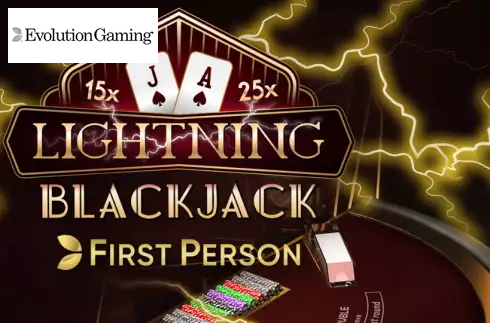 First Person Lightning Blackjack